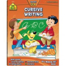 Cursive Writing 3-4 Workbook - School Zone Publishing Company