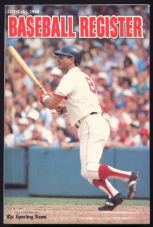 1980 Sporting News Baseball Register Carl Yastrzemski - The Sporting News