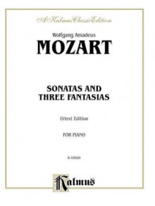 Sonatas and Three Fantasias (For Piano) (Urtext) - Wolfgang Amadeus Mozart