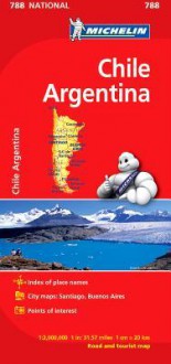 Michelin Chile/Argentina National Map - Michelin Travel Publications