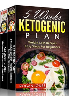 Ketogenic Diet Plan: 2-in-1 Box Set Ketogenic Diet Plan Books (Ketogenic Diet, Ketogenic Plan, Weight Loss, Weight Loss Diet,Beginners Guide) - Rogan Jones