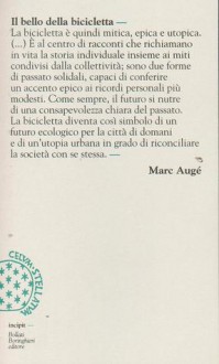 Il bello della bicicletta - Marc Augé, Valentina Parlato, Annalisa Gatto