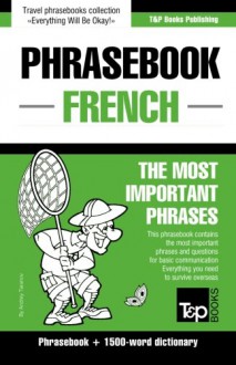 English-French phrasebook and 1500-word dictionary - Andrey Taranov