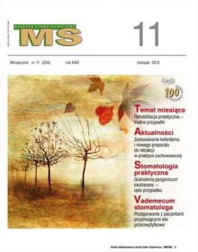 Magazyn Stomatologiczny #11(255)/13 - Zbigniew Jańczuk