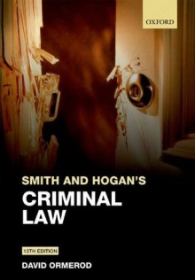 Smith and Hogan's Criminal Law - David Ormerod