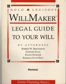 Willmaker 4.0 Macintosh with Disk - Robert W. Bergstrom, Stephen Elias, Ralph Warner, Barbara Kate Pera