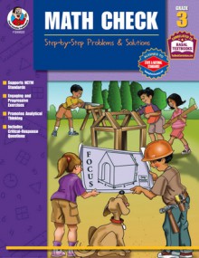 Math Check, Grade 3: Step-by-Step Problems & Solutions - Frank Schaffer Publications, Frank Schaffer Publications