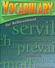 Great Source Vocabulary for Achievement: Student Edition Grade 11 Fifth Course 2006 - Margaret Ann Richek, Great Source