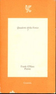 Poesie - Frank O'Hara, Carlo Alberto Corsi