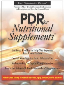 PDR for Nutritional Supplements - Medical Economics Company