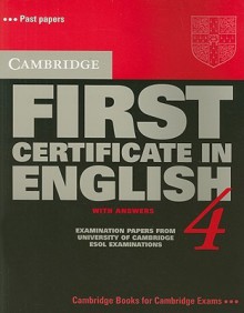 Cambridge First Certificate In Inglish: Examination Papers From University Of Cambridge Local Examinations Syndicate - Cambridge University Press