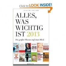 Alles, was wichtig ist 2013 - Various