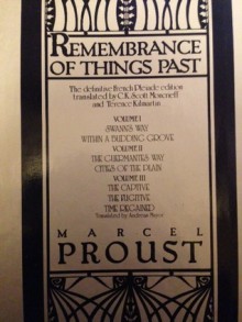 Remembrance of Things Past (3 Volume Set) - Marcel Proust