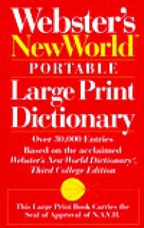 Webster's New World Portable Large Print Dictionary - Webster's