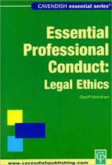 Legal Ethics - Geoff Monahan, Monahan Geoff