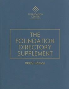 The Foundation Directory Supplement 2009 - David G. Jacobs