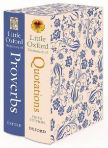 Little Oxford Gift Box: Little Oxford Dictionary of Quotations; Little Oxford Dictionary of Proverbs - Elizabeth Knowles, Susan Ratcliffe