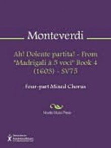 Ah! Dolente partita! - From "Madrigali a 5 voci" Book 4 (1603) - SV75 - Claudio Monteverdi