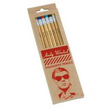 Warhol Philosophy Pencil Set - Andy Warhol