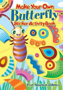 STICKERS: Make Your Own Butterfly Sticker Activity Book - NOT A BOOK