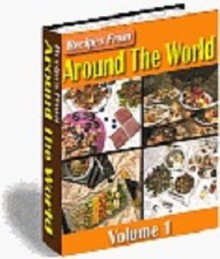 1000+ International AROUND THE WORLD RECIPES - Volume 1 & 2 Cookbooks - eBook-Ventures