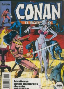 Conan el bárbaro tomo 15 (Conan The Barbarian + Red Sonja, retapado #15) - Michael Fleisher, Larry Hama, Roy Thomas, Clara Noto, Jose Delbo, Mark Texeira, Gerry Conway, Gary Kwapisz, Geoff Senior, Frank Thorne, Alfredo Alcala