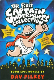 Captain Underpants Boxed Set (#1-4) - Dav Pilkey