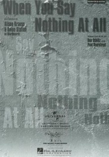 When You Say Nothing at All (Sheet Music) - Alison Krauss