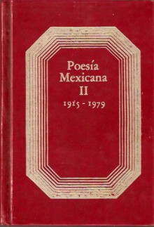 Poesía Mexicana II 1915-1979 - Carlos Monsiváis