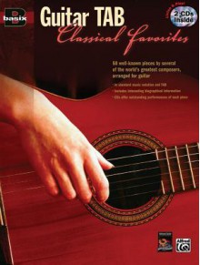 Basix Guitar Tab Classical Favorites: Book & 2 CDs - Alfred Publishing Company Inc.