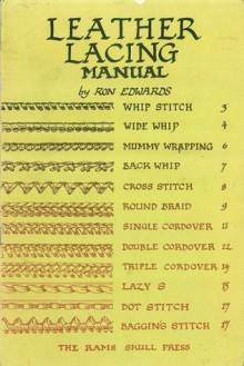 Leather Lacing Manual - Ron Edwards • BookLikes (ISBN:0909901368)