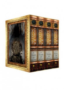 The George R.R. Martin Song Of Ice and Fire Hardcover Box Set featuring A Game of Thrones, A Clash of Kings, A Storm of Swords, and A Feast for Crows (Amazon Exclusive) (Song of Fire and Ice) - George R.R. Martin