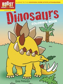 BOOST Dinosaurs Coloring Book - Anna Pomaska