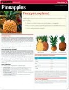 CHART: Pineapples (Quamut) - NOT A BOOK