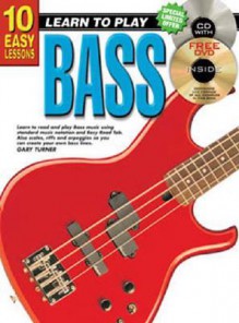 10 Easy Lessons Bass Bk/CD - Gary Turner, Ltp Publications