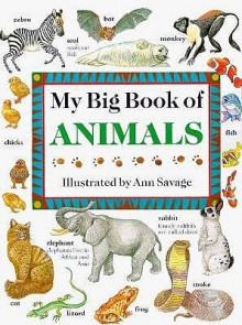 My Big Book of Animals - Jenny Vaughan, Hermes House