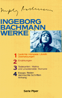 Werke in vier Bänden. - Ingeborg Bachmann