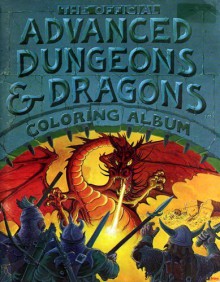 Official Advanced Dungeons And Dragons: Coloring Album - Gary Gygax