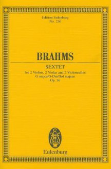 Sextet 2 Op. 36 G Maj Strings - Johannes Brahms