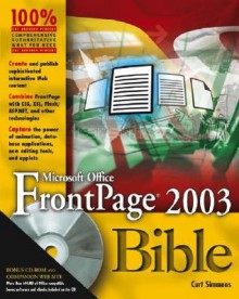 Microsoft Office FrontPage 2003 Bible - Curt Simmons