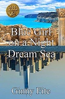 Blue Girl on a Night Dream Sea - Ginny Fite