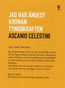 Jag har ångest Kronan Tyngdkraften - Ascanio Celestini