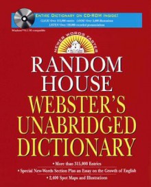 Random House Webster's Unabridged Dictionary and CD-ROM - Dictionary