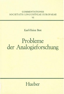 Probleme der Analogieforschung - Karl-Heinz Best