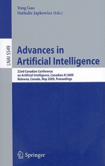 Advances in Artificial Intelligence - Yong Gao, Nathalie Japkowicz