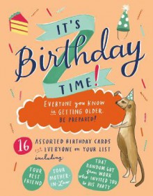 It's Birthday Time Greeting Assortment Boxed Notecards - Emily McDowell