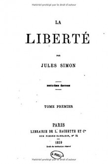 La liberté (French Edition) - Jules Simon