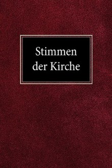 Stimmen Der Kirche - Martin H. Bertram