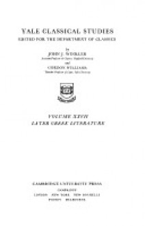 Later Greek Literature - John J. Winkler