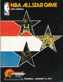 1975 NBA BASKETBALL ALL-STAR GAME PROGRAM @ PHOENIX - Nba